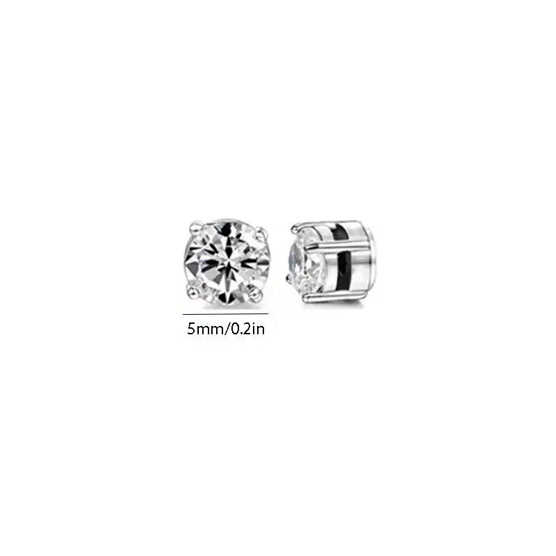 5mm Steel Round 1 Pair