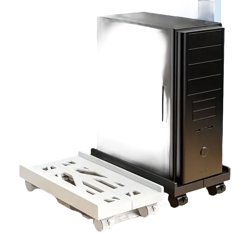 Sweet Adjustable Mobile CPU Computer Tower Stand