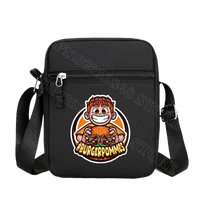 Black shoulder bag.