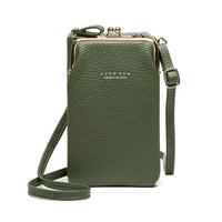 Lychee Diag Shoulder Bag - Green