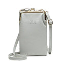 Lychee Diag Shoulder Bag - Grey