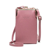 Lychee Diag Shoulder Bag - Light Purple