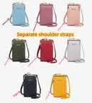 Lychee Diag Shoulder Bag - Shoulder strap green