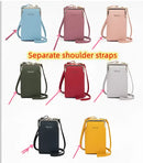 Lychee Diag Shoulder Bag - Shoulder strap Black