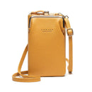 Lychee Diag Shoulder Bag - Yellow