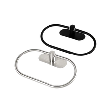 Two oval towel rings.