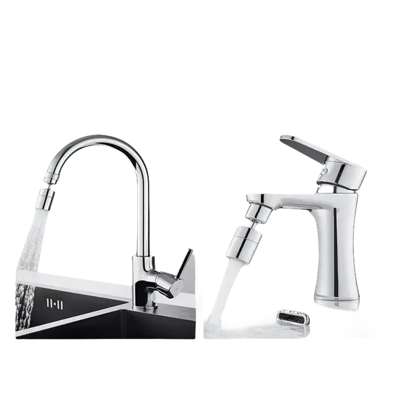 Faucet aerator adapters.