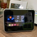 Multi-Proj Alarm Clock - Black USB