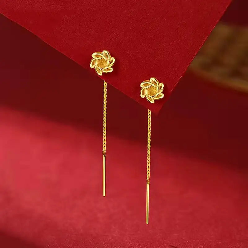 Clover Hanging Earrings