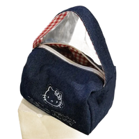 Denim Hello Kitty handbag.