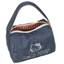 Denim Hello Kitty handbag.