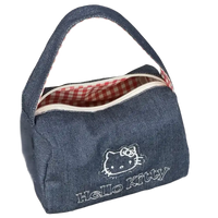 Denim Hello Kitty handbag.
