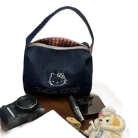 Denim Hello Kitty handbag.