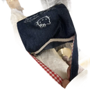 Denim Hello Kitty handbag.