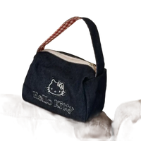 Denim Hello Kitty handbag.