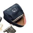 Denim Hello Kitty handbag.