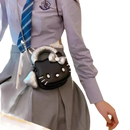 Black Hello Kitty purse.