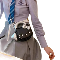 Black Hello Kitty purse.