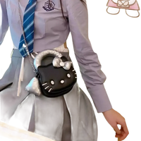 Black Hello Kitty purse.