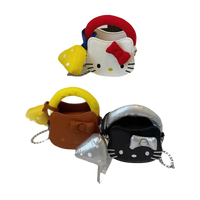 Novelty cartoon character handbags.