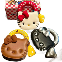 Hello Kitty themed handbags.