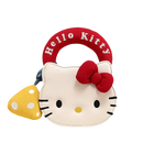 Hello Kitty purse with mushroom charm.