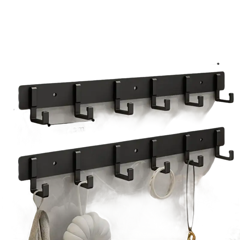 Black-6hooks-1pcs