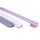 Silicone water retaining strips.
