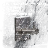 Waterproof stainless steel hook.