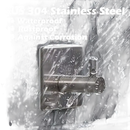 Waterproof stainless steel hook.