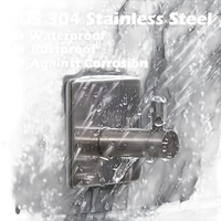 Waterproof stainless steel hook.