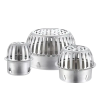 Stainless steel drain guards.