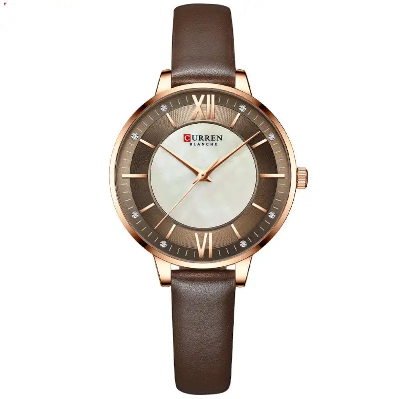 Sweet Ladies Fashion Leather-Strap Watch Collection