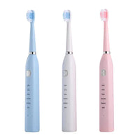 VibeBrush Duo: USB Rechargeable Electric Toothbrush