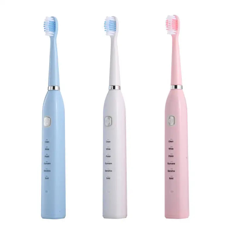 Sweet Pastel Electric Toothbrush with USB Charging Adorable Electric Toothbrush Set for Healthy Smiles Educational Pink Electric Toothbrush Gift Set
