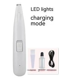 FurFree Electric Pet Hair Clipper - White Aluminum Battery / FC 2020C