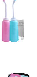 Portable peri bottles.
