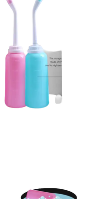 Portable peri bottles.
