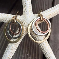 Boho Chic Round Earrings