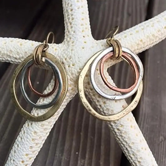 Boho Chic Round Earrings