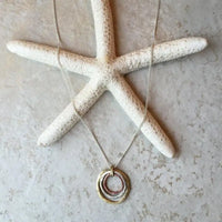 Boho Chic Round Earrings - Round Necklace