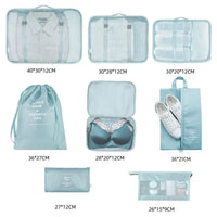 TravelMate 8-Piece Organizer Cube Set
