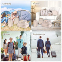 TravelMate 8-Piece Organizer Cube Set