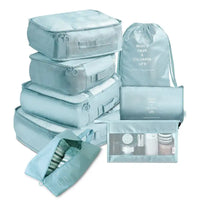 TravelMate 8-Piece Organizer Cube Set - Korea Lan / 8 piece set
