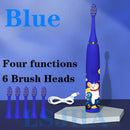 KidSpark Rechargeable Toothbrush - Blue / A / USB