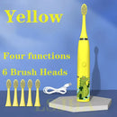 KidSpark Rechargeable Toothbrush - Yellow / A / USB