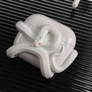 Original Airpods Case Winding Snake Resin Shell Cover For AirPods Pro 2/AirPods Pro/AirPods 3 Earphone Protection Case