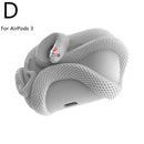 Original Airpods Case Winding Snake Resin Shell Cover For AirPods Pro 2/AirPods Pro/AirPods 3 Earphone Protection Case
