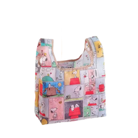 Snoopy comic strip reusable shopping bag.