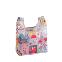 Snoopy comic strip reusable shopping bag.